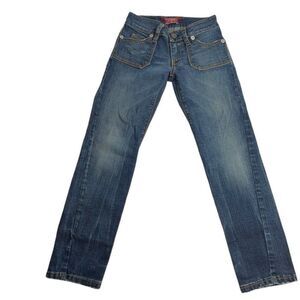 RAER made in Italy girls jeans size 8 medium wash